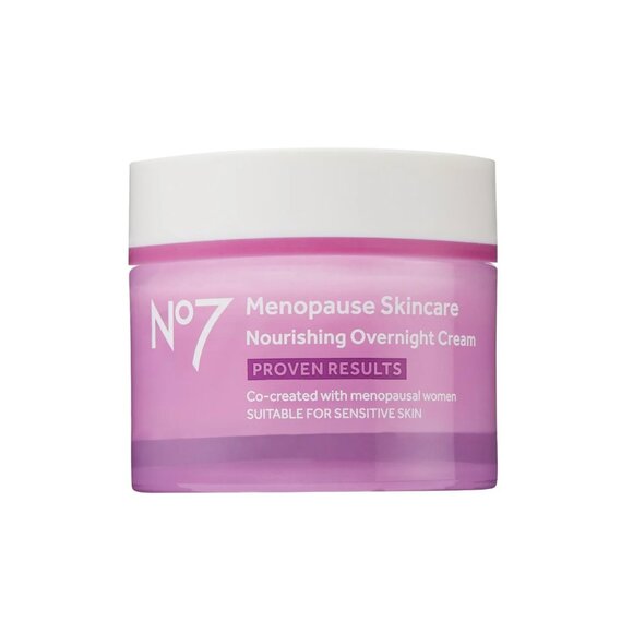 NIB - No7 Menopause Skincare Nourishing Overnight Cream - Picture 6 of 6